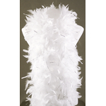 boa dinde brillant blanc argent