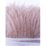 galon autruche marron clair plume