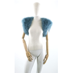 gilet sans manche jolie bleu polaire