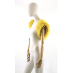 gilet sans manche jaune moutarde
