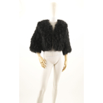 veste plume noir de qualite