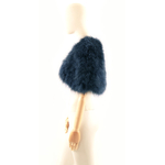 cape courte mariage bleu marine