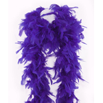 boa plume dinde volume violet