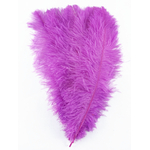 plume autruche souple fushia belle