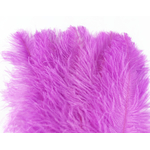 plume autruche souple fushia legere