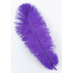 plume autruche souple violet belle