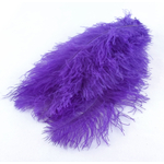 plume autruche souple violet de qualite