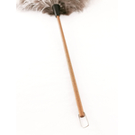 plumeau plume marabout dinde naturel manche bois