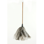 plumeau plume dinde marabout naturel manche bois