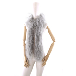 boa autruche volume jolie gris souris