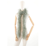 boa autruche volume lichen vert