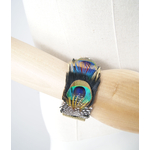 bracelet plume reglable large