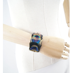 bracelet plume reglable