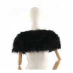 mini gilet plume noir