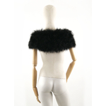 col plume noir de qualite