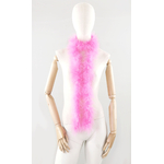 boa duvet marabout rose fluo