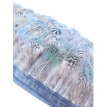 galon plume faisan commun gris naturel