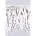 galon plume tige d'oie blanc de qualite