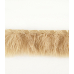 galon plume de dinde marabout beige