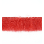 galon plume de dinde marabout rouge de qualite