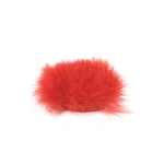 galon plume de dinde marabout rouge