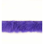 frange plume de dinde marabout de qualite violet