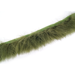 galon plume de dinde marabout vert kaki