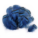 plume de perdrix bleu denim