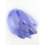 plume nageoire d'oie rigide lavande