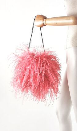 Broche Plume D'Autruche 2 Pièces - Accessoire Élégant Pour Chapeau, Vêtements, Mariage, Fête Et Coiffure