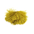 plume autruche mini moutarde de qualite