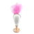serre tete plume autruche hot pink accessoire