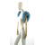 gilet sans manche plume bleu lagon