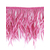 galon plume tige d'oie hot pink