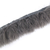 galon plume de dinde marabout gris fonce