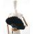 eventail plume dinde marabout jolie noir