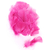 plume duveteuse dinde petite coquille rose