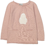 pull-fille-pingouin-rose-poudre