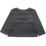 TS BB CHIEN-GRIS SMOCKED-2