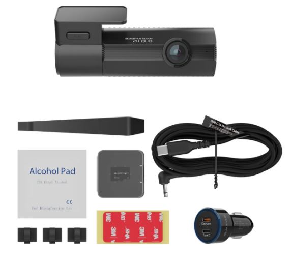 dashcam voiture blackvue elite 8 1ch packaging