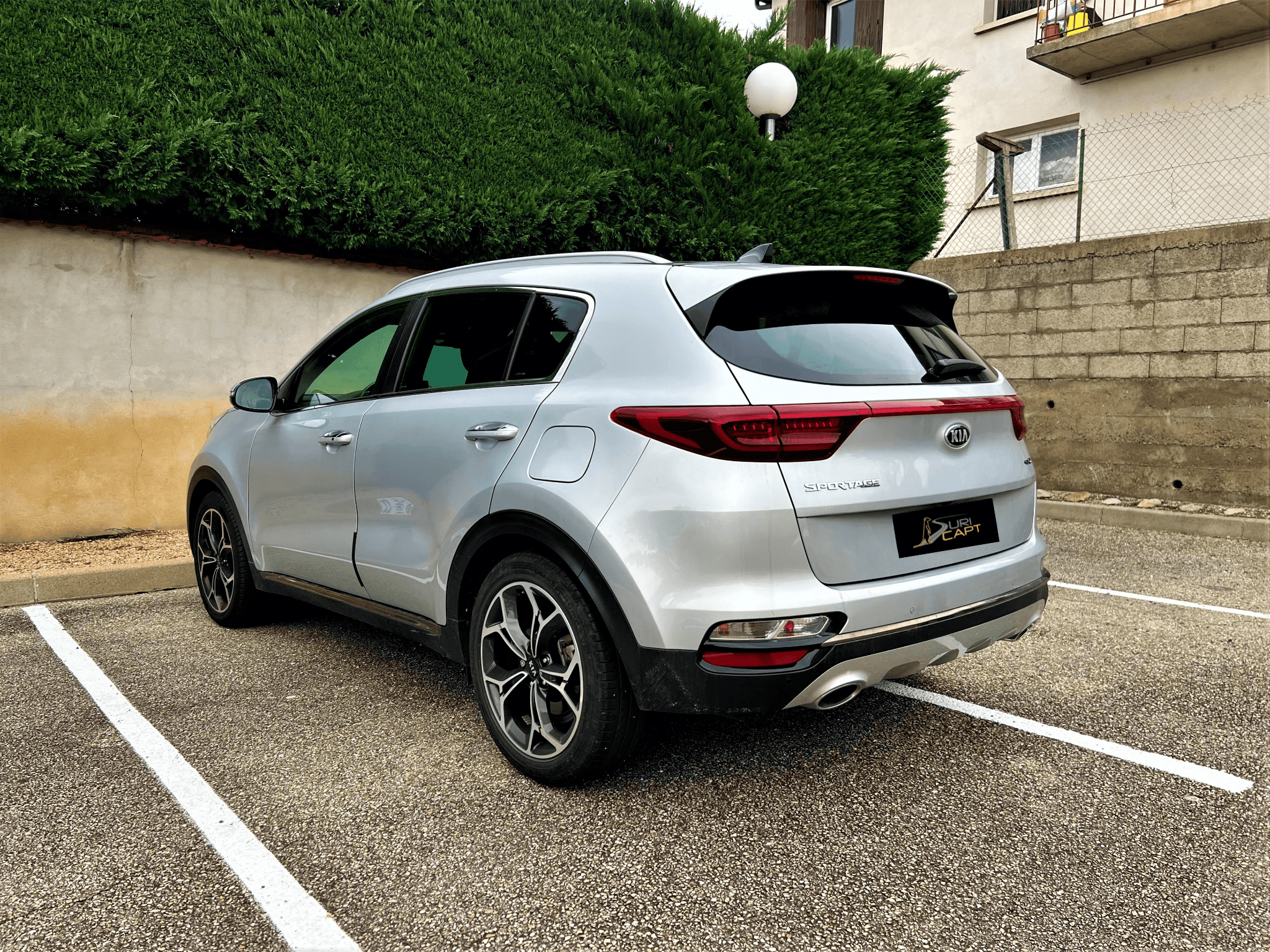 installation dashcam blackvue dr750x 2ch plus camera kia sportage