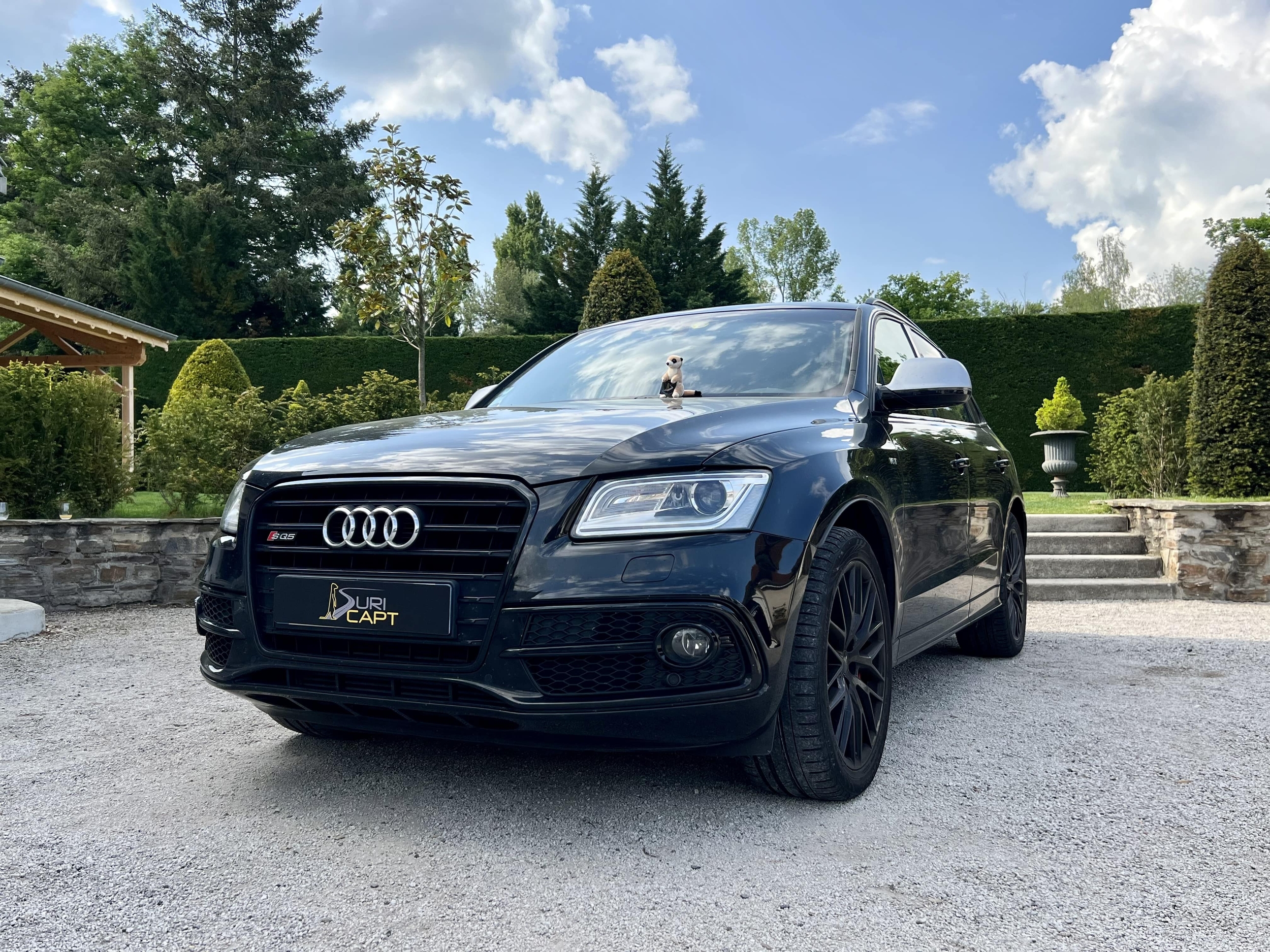 dashcam blackvue dr750x 2ch plus sur audi sq5