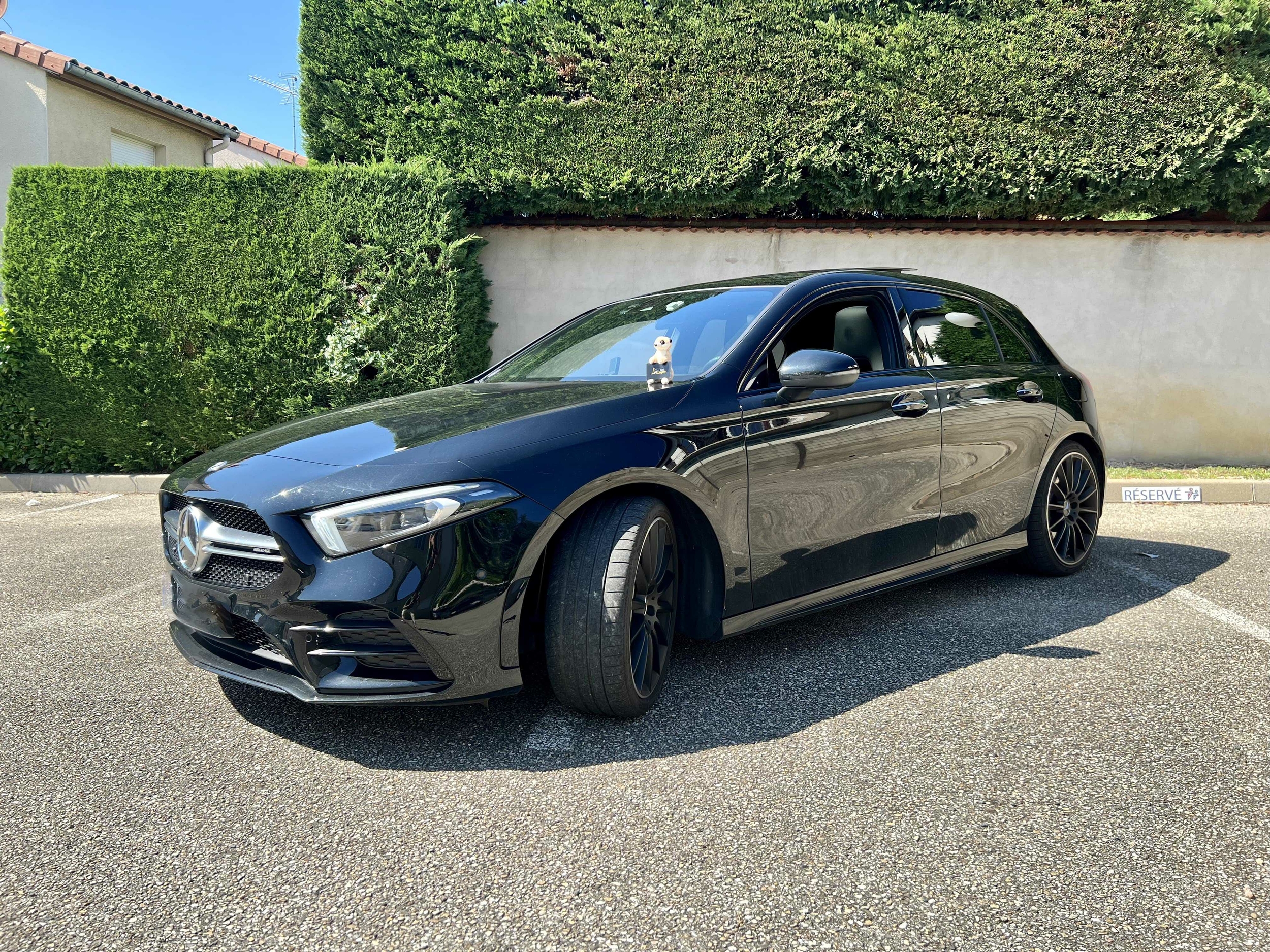 installation dashcam blackvue dr750x 2ch avant arriere mercedes classe a