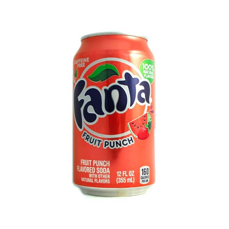 soda-fanta-fruit-punch fraise pastèque