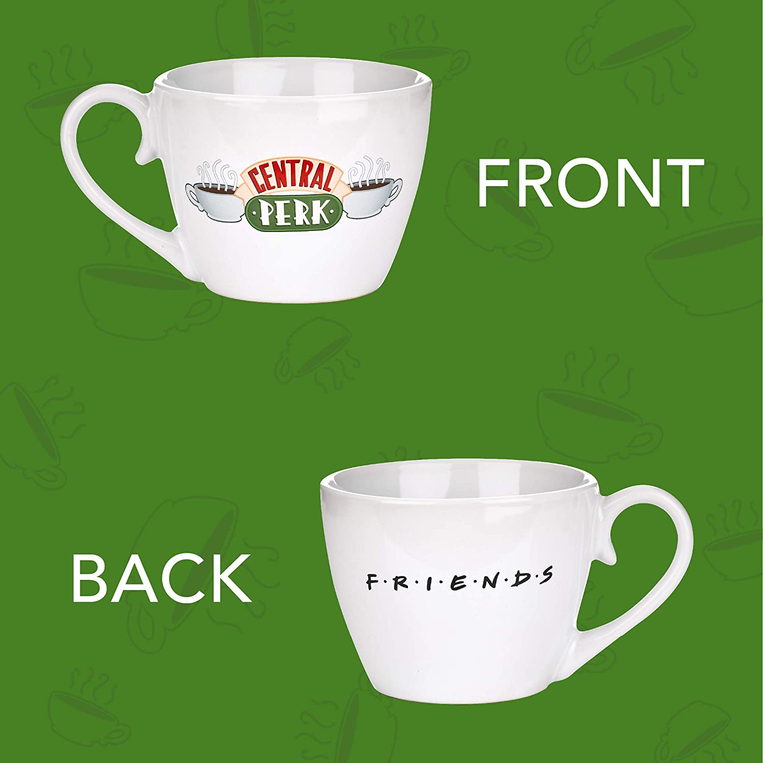 mug cappuccino friends central perk 2