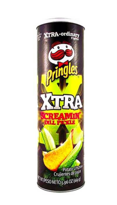 PRINGLES SCREAMIN DILL PICKLE