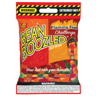 JELLY BELLY BEANBOOZLED FLAMING FIVE