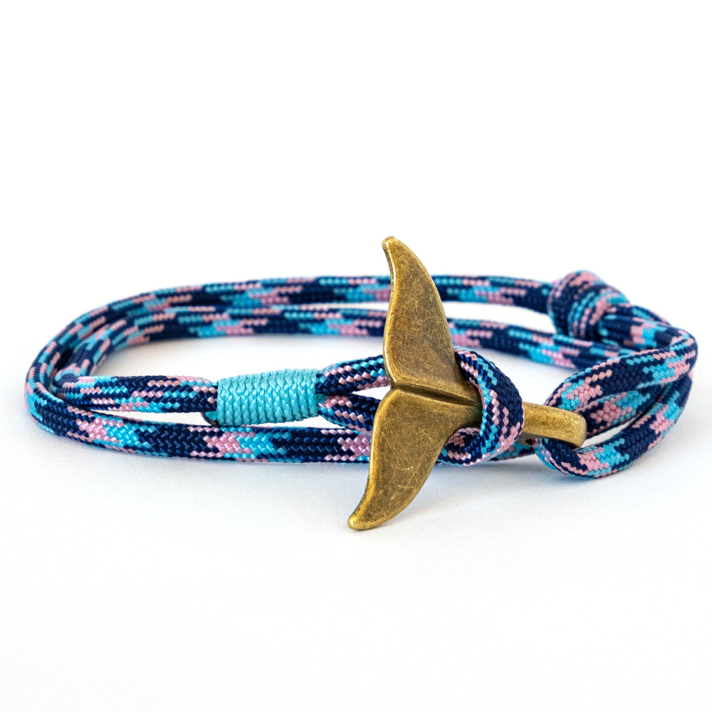 bracelet-fille-rose-bleu-design
