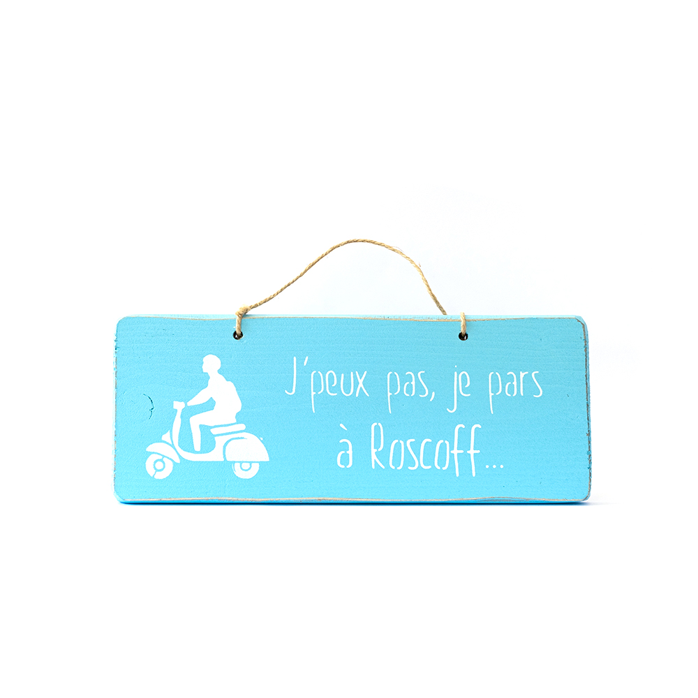 pancarte-scooter-roscoff-bleu