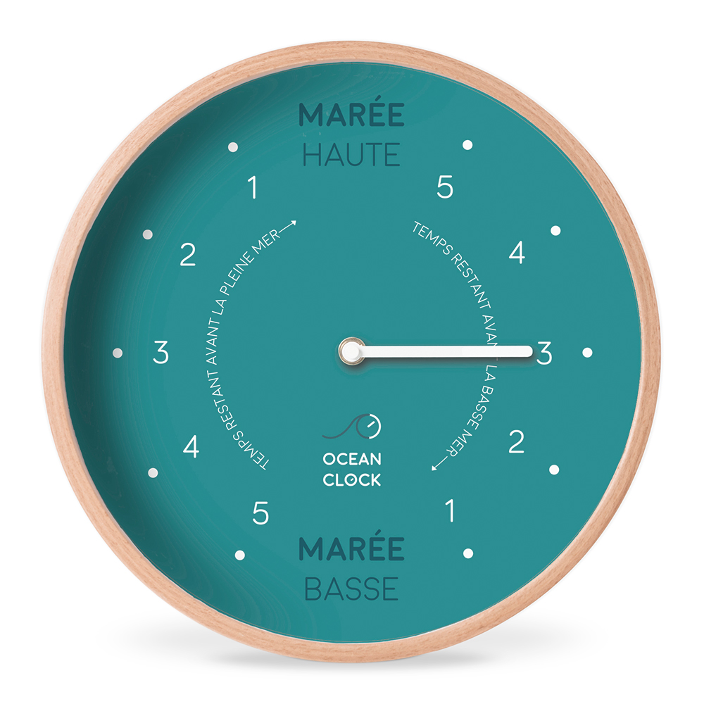 Horloge des marées Ocean Clock ARTIC BLUE